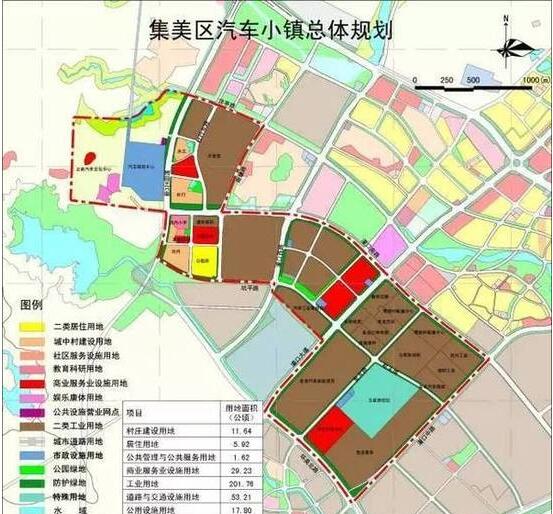 中国厦门集美汽车小镇项目产业规划案例